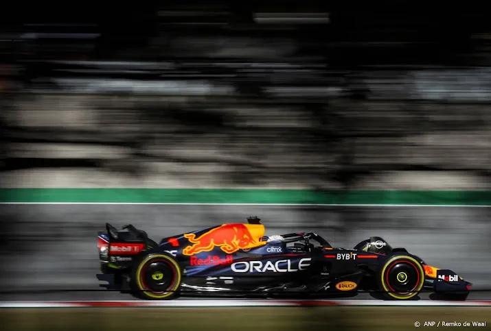 verstappen vijfde in tweede training spanje leclerc de snelste