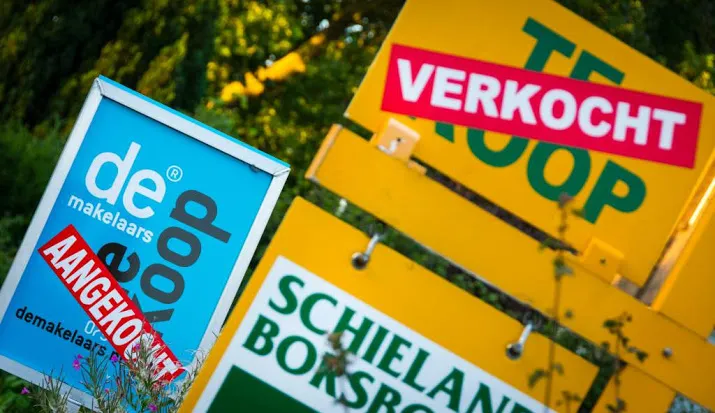 vertrouwen in woningmarkt iets omlaag