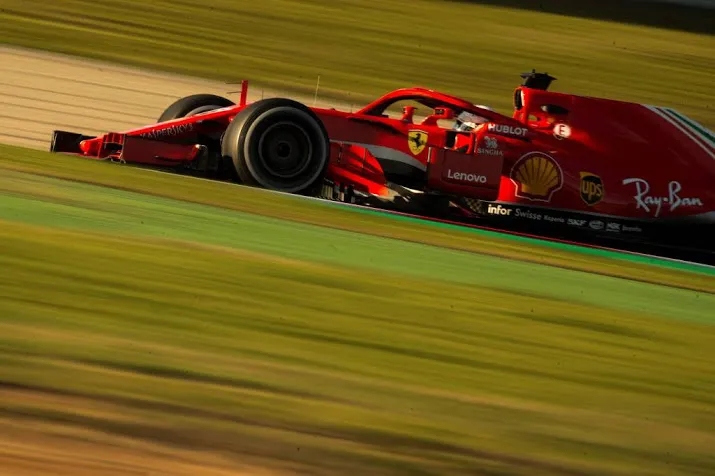 vettel flink sneller dan verstappen