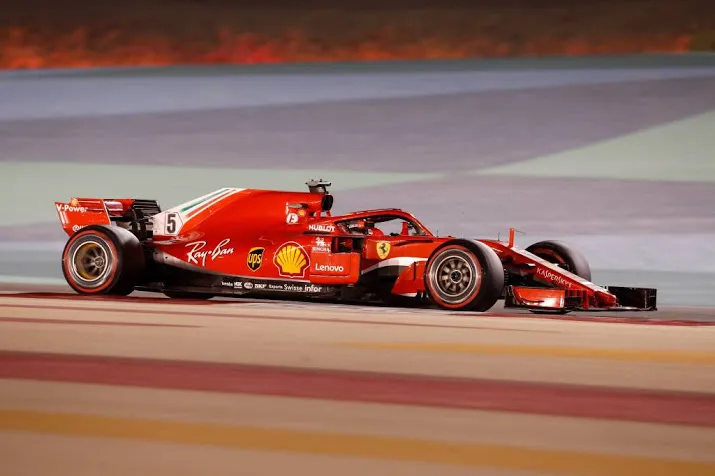 vettel ook de snelste in bahrein