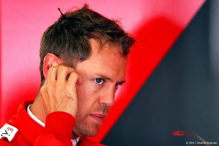 vettel zet wereldtitel al uit zijn hoofd