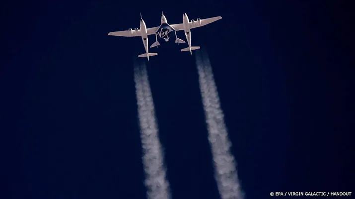 virgin galactic keldert op wall street door uitstel ruimtereizen