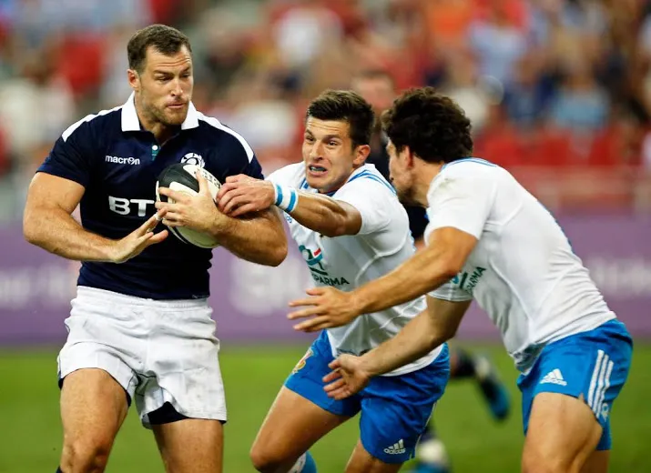 visser neemt afscheid van schots rugbyteam