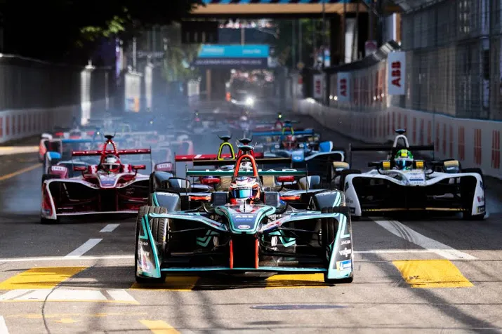 visser test in formule e in saudi arabie