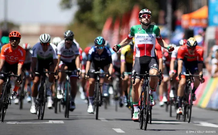 viviani spurt naar zege eerste rit down under