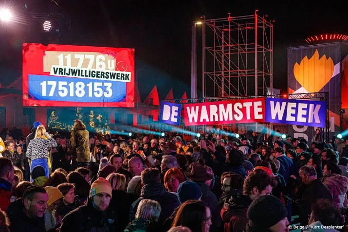 vlaamse serious request brengt 175 miljoen euro op