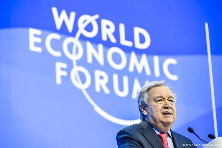 vn baas guterres haalt uit naar oliebedrijven om grote leugen