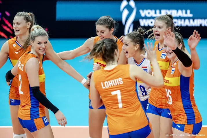 volleybalsters leven op met zege op argentinie in tweede ronde