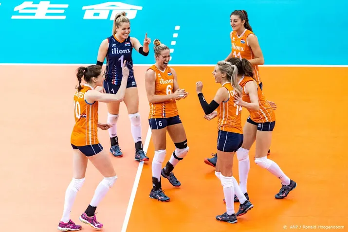volleybalsters op wk in gelredome en ahoy