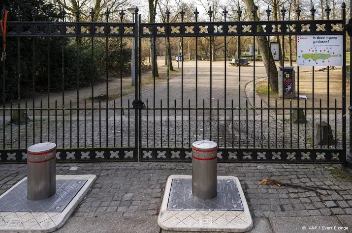 vondelpark voor derde dag op rij gesloten wegens drukte