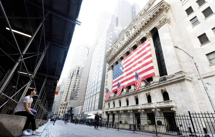 wall street begint stevig lager aan de dag