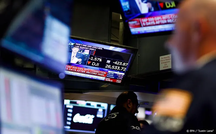 wall street toont enig herstel na slechte week