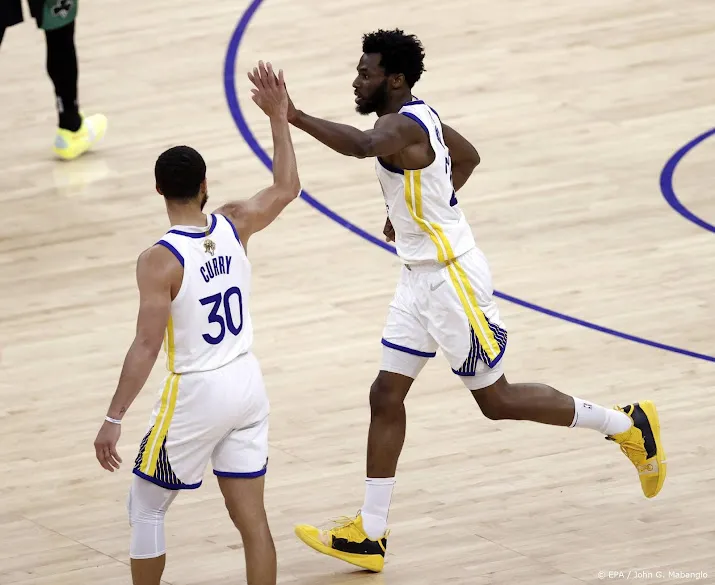 warriors na zege op celtics een zege verwijderd van titel in nba