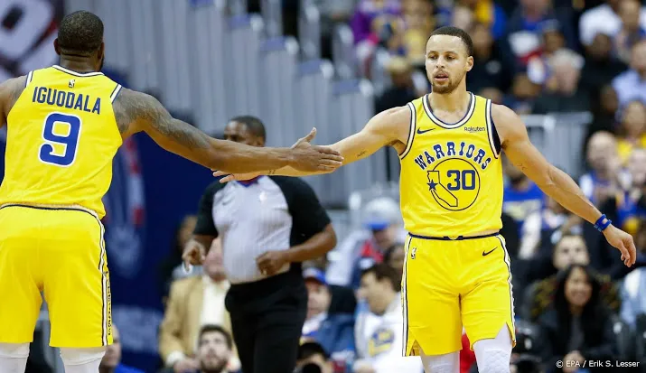 warriors winnen voor tiende keer op rij