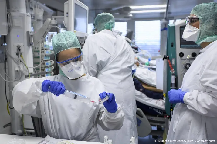 weer iets minder coronapatienten in ziekenhuizen