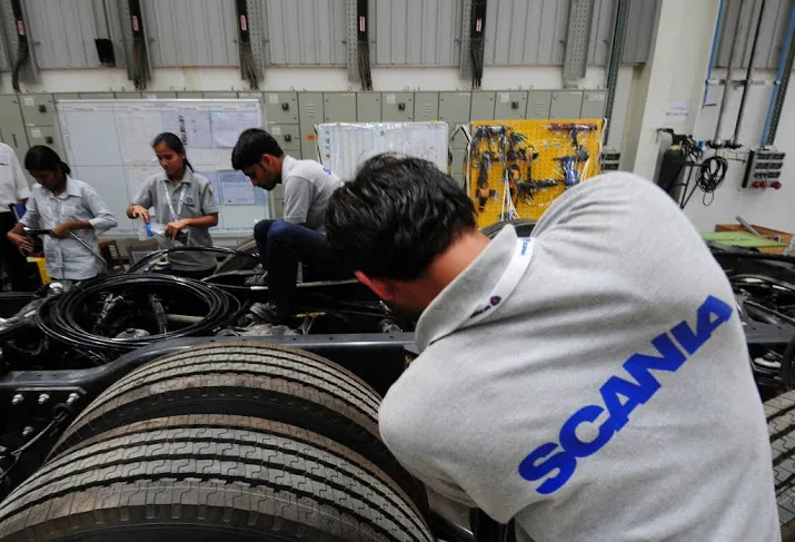 weer stakingen bij scania