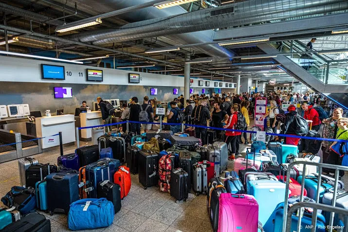 weer storing bagagesysteem eindhoven airport