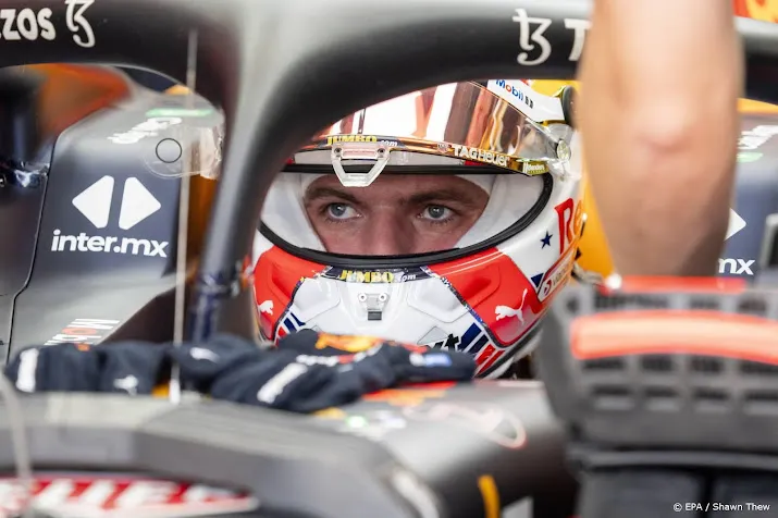 wereldkampioen verstappen tweede in eerste training texas