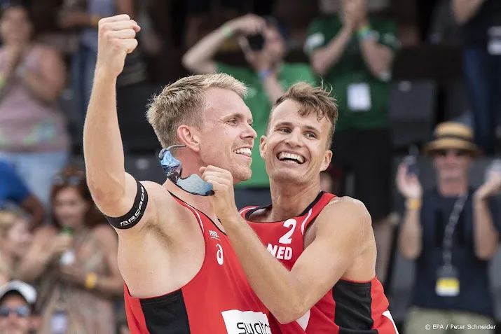 wereldkampioenen stranden opmars beachduo boermans de groot