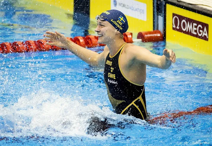 wereldrecord sjostrom swim off voor steenbergen op 50 meter vrij