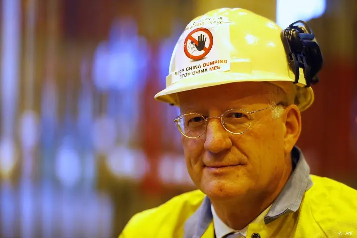 werkonderbrekingen bij tata steel vanwege vertrek topman
