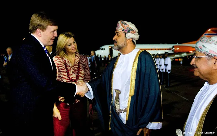 willem alexander ontvangen door nieuwe sultan oman