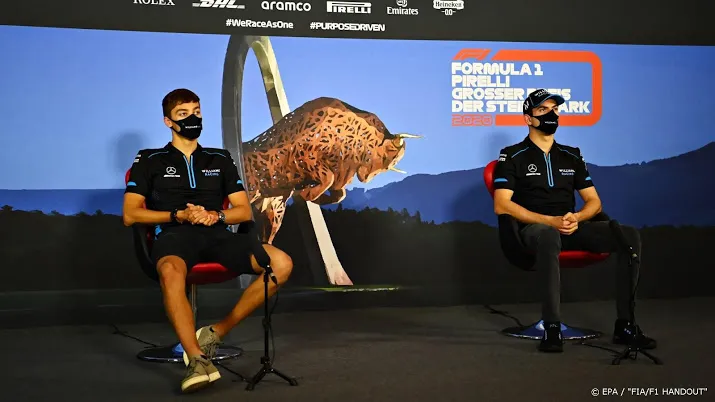 williams in 2021 weer met russell en latifi in formule 1