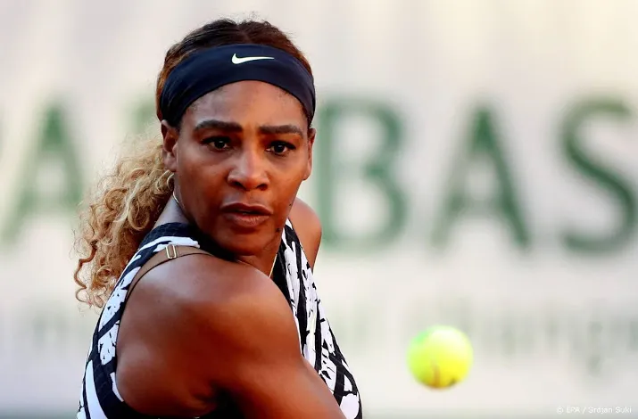 williams onderuit in derde ronde in parijs