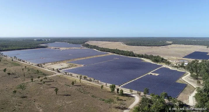 wind en zonneproject in australie zo groot als half belgie