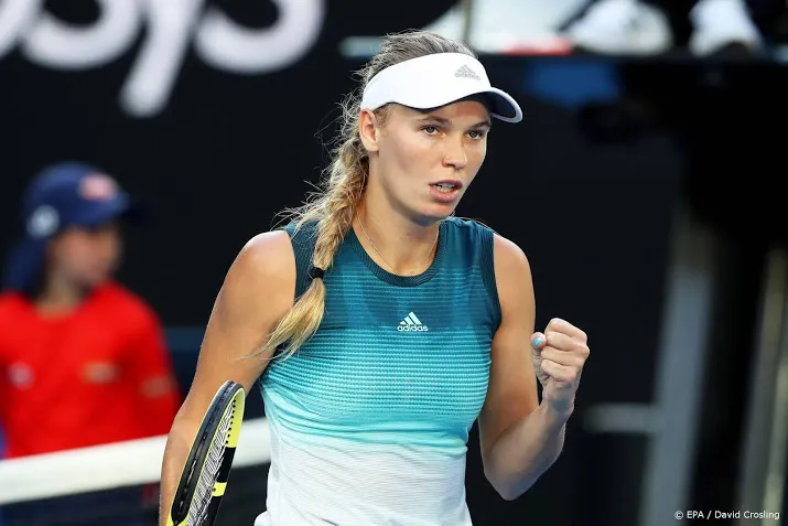wozniacki eenvoudig verder in melbourne