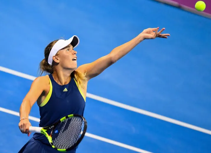 wozniacki verslikt zich in kvitova