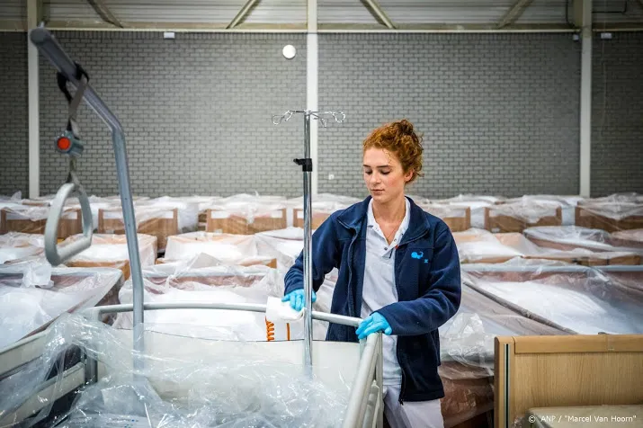 zalencentrum mecc klaar voor opvang coronapatienten