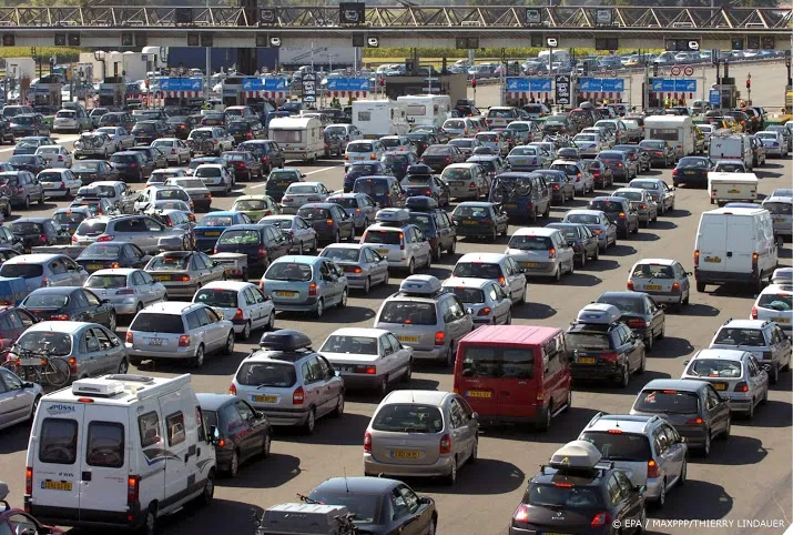 zaterdag druk op wegen in europa