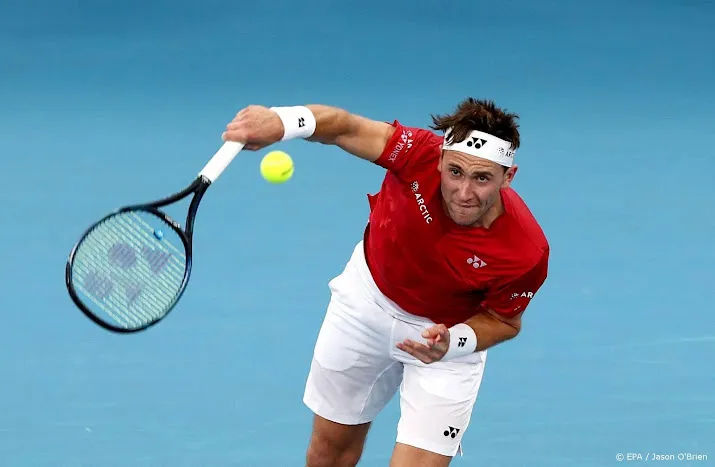 zege tennisser ruud helpt noren niet in united cup