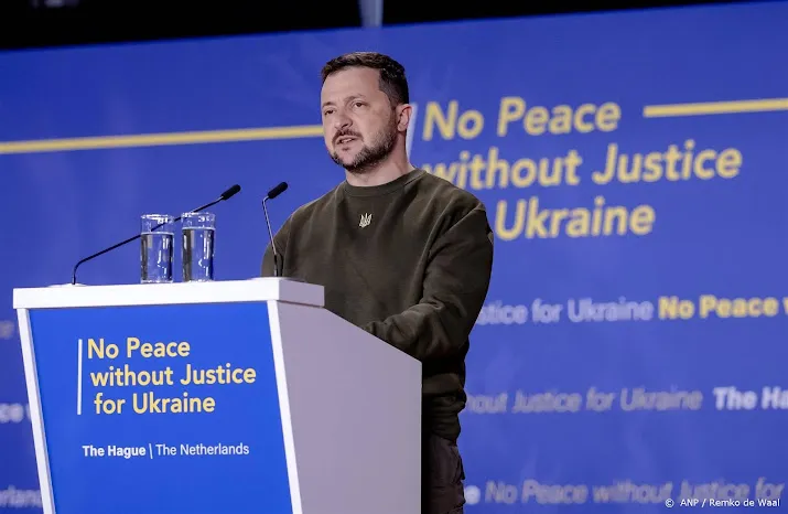 zelensky vertrekt uit haags world forum na speech