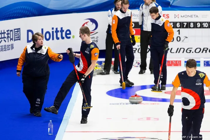 zesde nederlaag curlers op wk