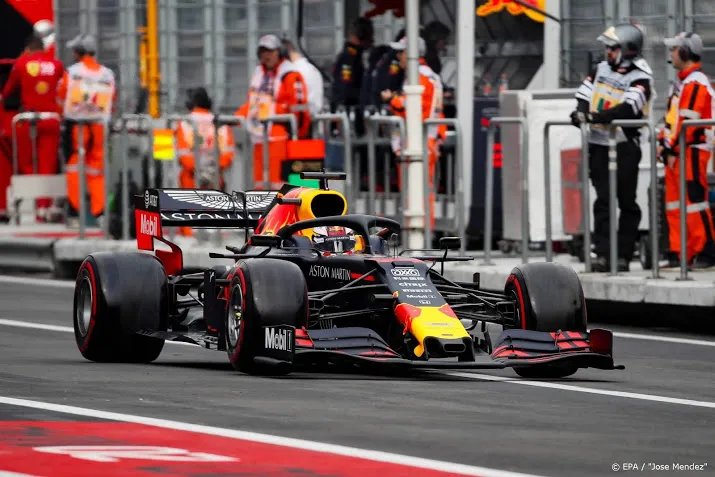 zesde tijd verstappen in derde training