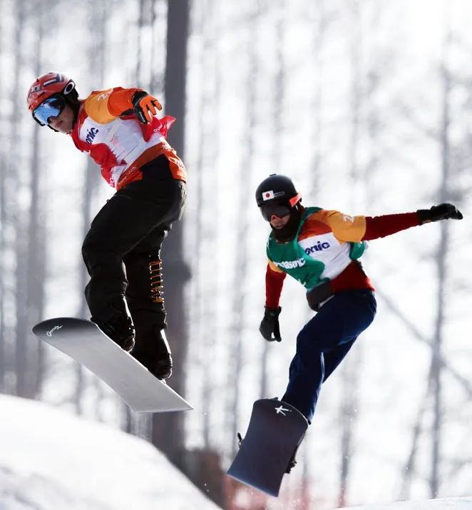 zilver snowboarder vos op paralympics