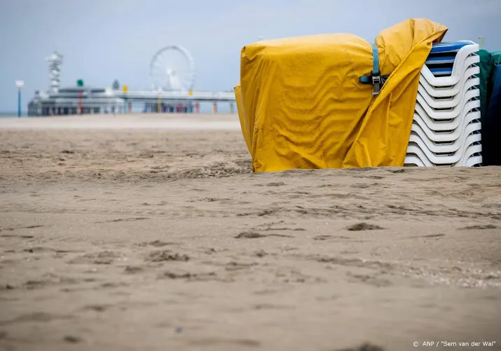 zomerstorm houdt tot in de middag aan