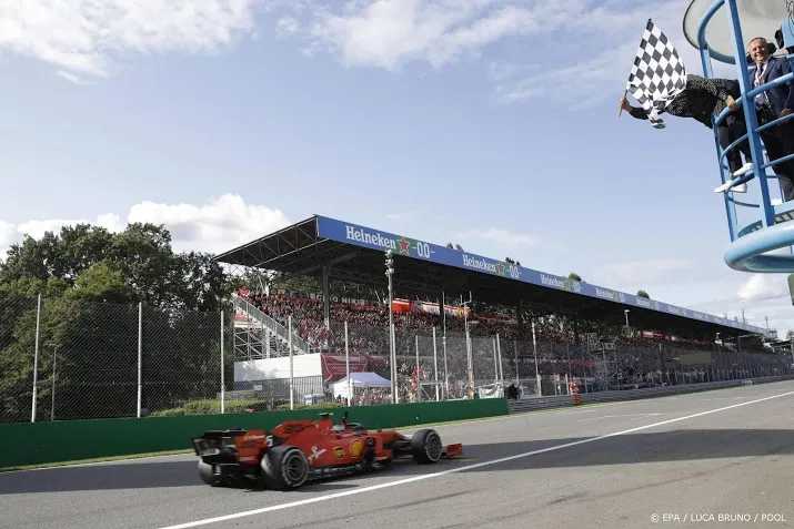 zorgverleners welkom bij formule 1 op monza