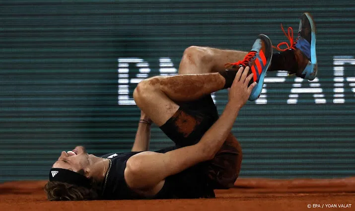 zverev spreekt van zeer ernstige enkelblessure na opgave