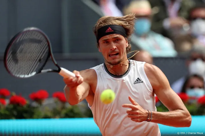 zverev ten koste van thiem naar finale tennistoernooi madrid