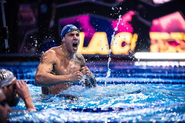 zwemmer dressel blijft wereldrecords verbeteren in boedapest