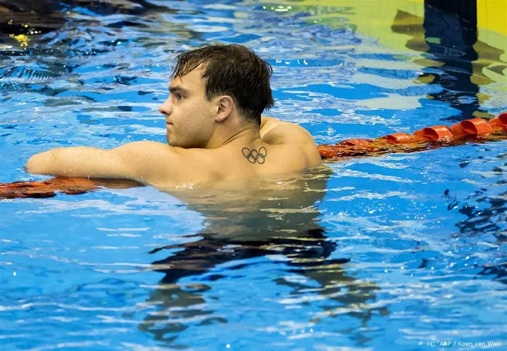 zwemmer korstanje mist bij wk finale van 50 meter vlinder