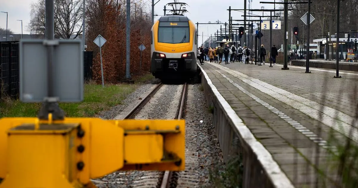 het station in deurne foto ter illustratiejpg