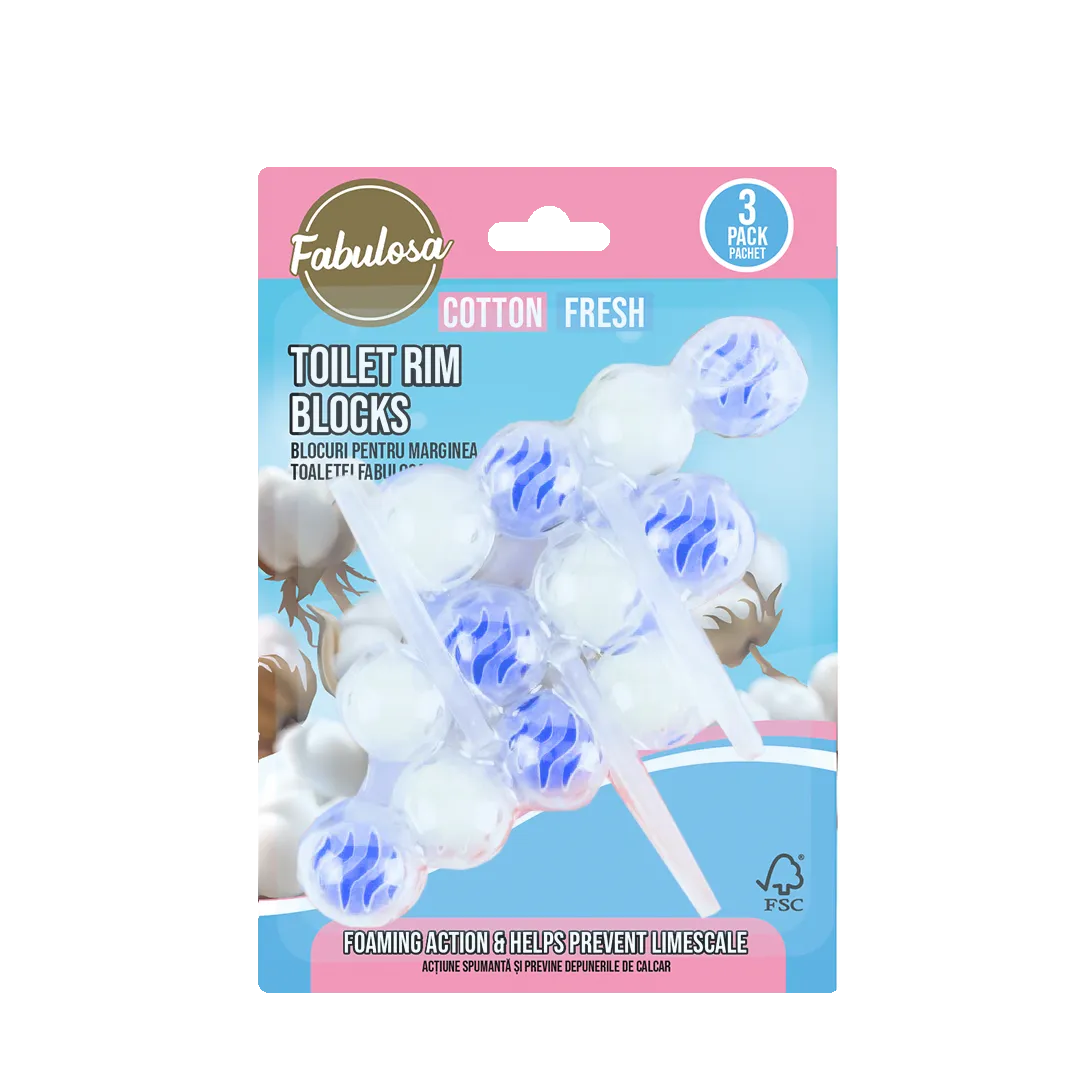 Toilet Rim Blocks - Cotton Fresh