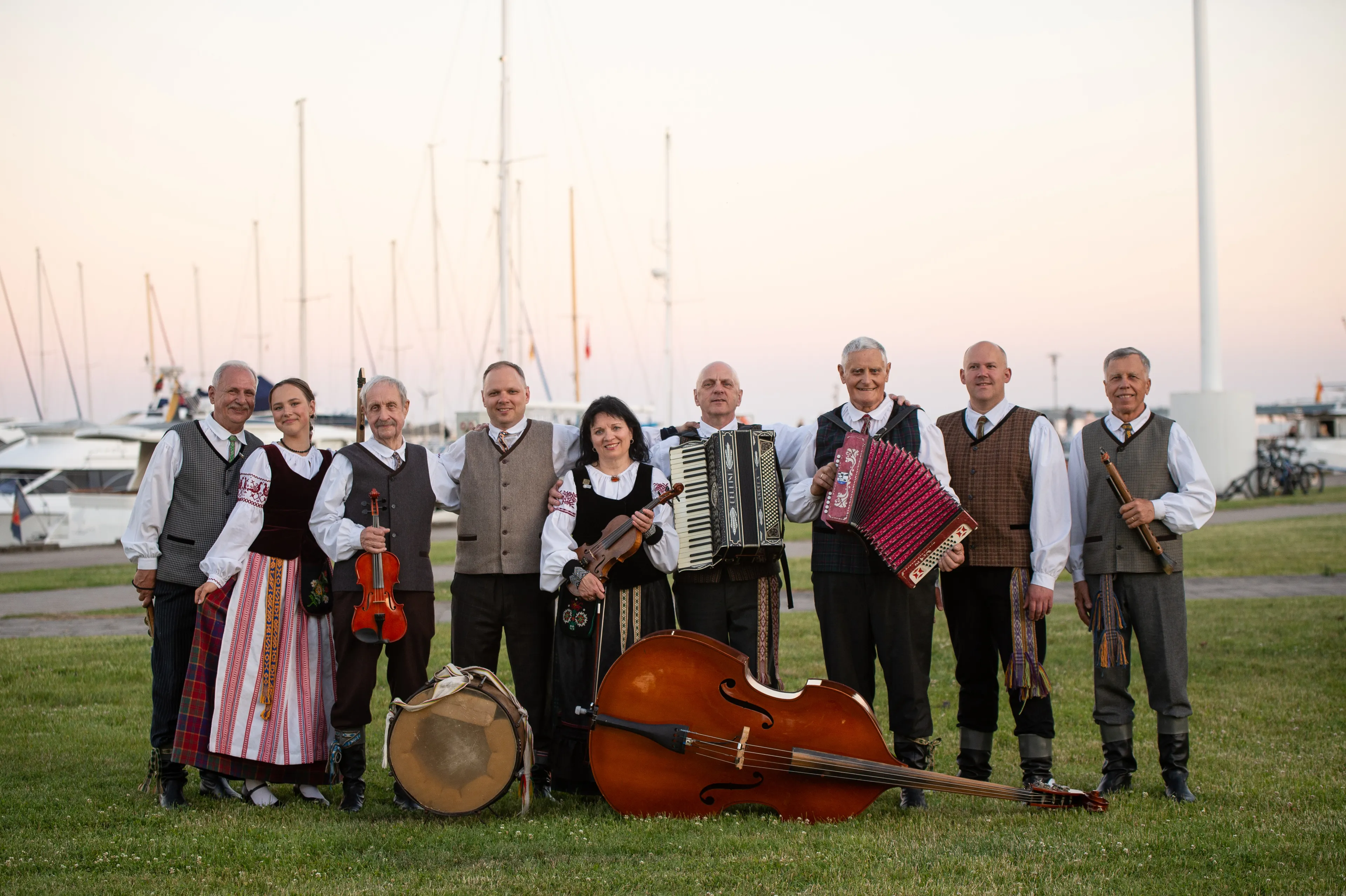 Liaudiškos muzikos kapela „JOLDIJA“ / N. Žilinskaitės nuotr.