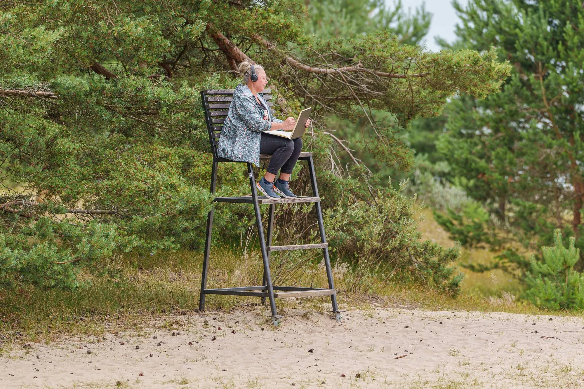 Laisvalaikis Nidoje / R. Tenio nuotr.