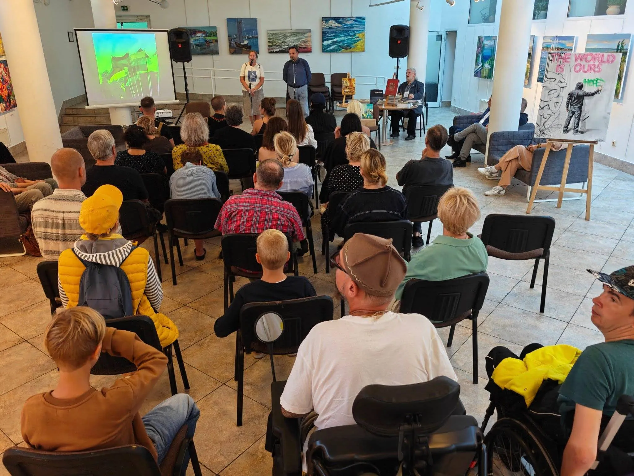 Tapybos pleneras „Nidos ekspresija“ / Organizatorių nuotr.