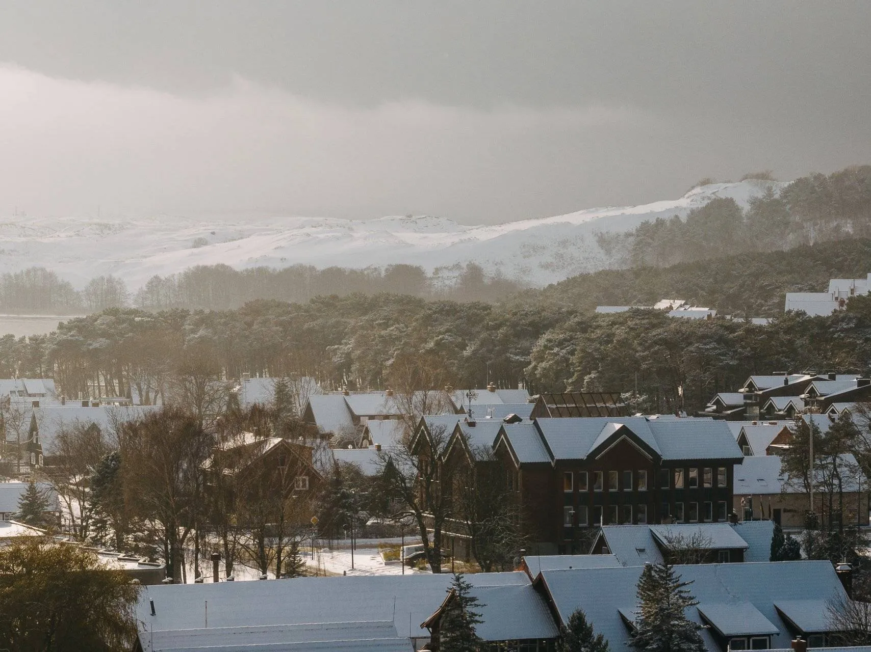 Neringa žiemą / A. Kundroto nuotr.